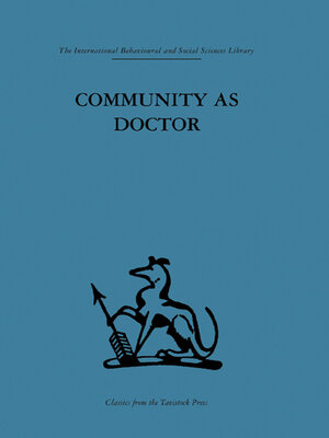 cover image of Community as Doctor